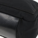 GUCCI Bamboo Shoulder Bag Nylon 2way Black Gold 000 0509 Auth 151645-15