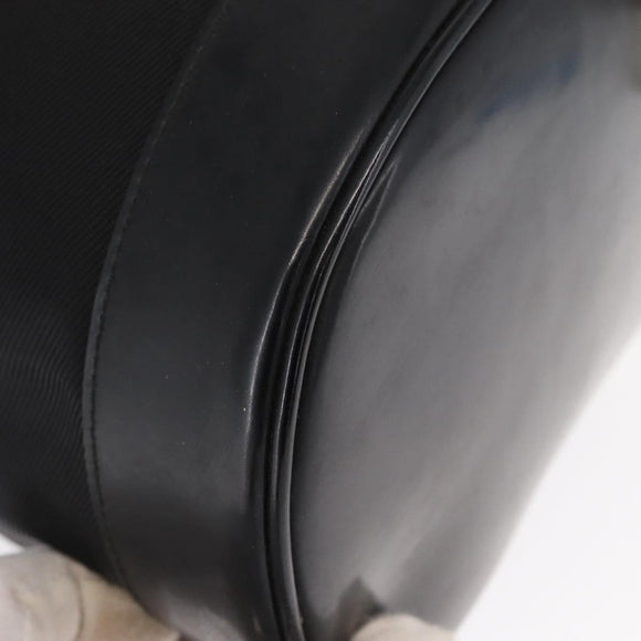 GUCCI Bamboo Shoulder Bag Nylon Black Silver 003 2113 0036 Auth 151649