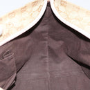 GUCCI GG Canvas Hand Bag Beige Gold 131228 Auth 151650-19