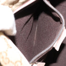 GUCCI GG Canvas Hand Bag Beige Gold 131228 Auth 151650-21