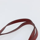 GUCCI GG Canvas Tote Bag Red Gold 107757 Auth 151652-8