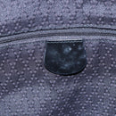 GUCCI Bamboo Shoulder Bag Nylon 2way Black Silver 001 1781 1577 5 Auth 151655-16