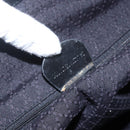 GUCCI Bamboo Shoulder Bag Nylon 2way Black Silver 001 1781 1577 5 Auth 151655-22