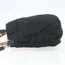 GUCCI Bamboo Shoulder Bag Nylon 2way Black Silver 001 1781 1577 5 Auth 151655-4