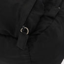 PRADA Backpack Nylon Black Silver Auth 151656-16