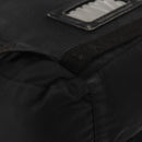 PRADA Backpack Nylon Black Silver Auth 151656-17