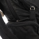 PRADA Backpack Nylon Black Silver Auth 151656-20