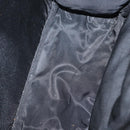PRADA Backpack Nylon Black Silver Auth 151656-11