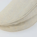 PRADA Accessory Pouch Canvas Gray Silver Auth 151657-11