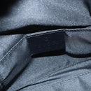 GUCCI GG Canvas Shoulder Bag Black Silver 000 0602 Auth 151659-15