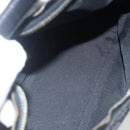 GUCCI GG Canvas Shoulder Bag Black Silver 000 0602 Auth 151659-16