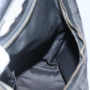 GUCCI GG Canvas Shoulder Bag Black Silver 000 0602 Auth 151659-17