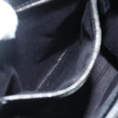 GUCCI GG Canvas Shoulder Bag Black Silver 110292 Auth 151660-11