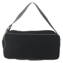 PRADA Sports Shoulder Bag Nylon Black Silver Auth 151661-2