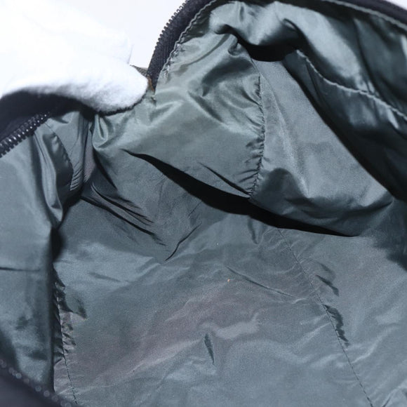 PRADA Sports Shoulder Bag Nylon Black Silver Auth 151661