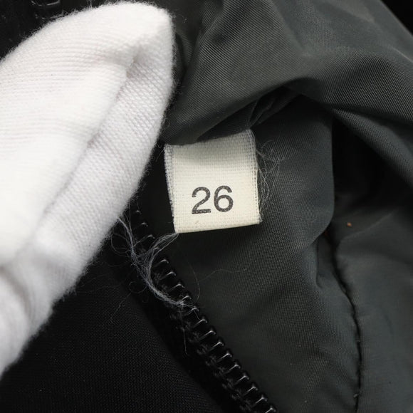 PRADA Sports Shoulder Bag Nylon Black Silver Auth 151661