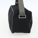 PRADA Sports Shoulder Bag Nylon Black Silver Auth 151661-5
