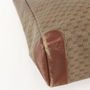 GUCCI Micro GG Supreme Tote Bag PVC Leather Beige Gold 002 115 0135 Auth 151663-14