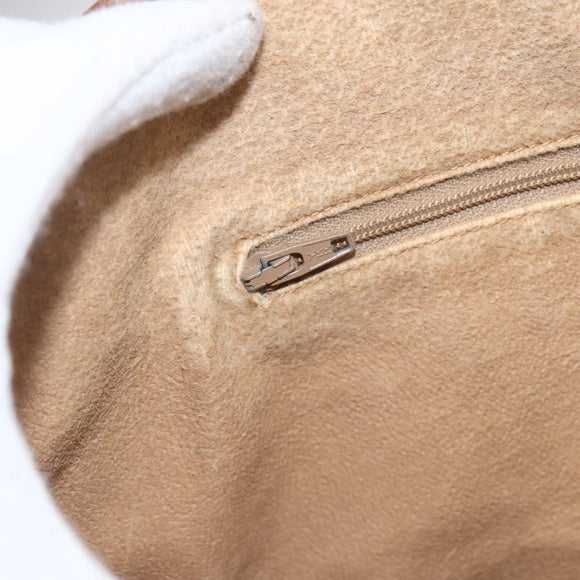 GUCCI Micro GG Supreme Tote Bag PVC Leather Beige Gold 002 115 0135 Auth 151663