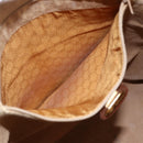 GUCCI Micro GG Supreme Tote Bag PVC Leather Beige Gold 002 115 0135 Auth 151663-11