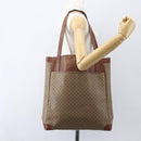 GUCCI Micro GG Supreme Tote Bag PVC Leather Beige Gold 002 115 0135 Auth 151663-23