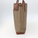 GUCCI Micro GG Supreme Tote Bag PVC Leather Beige Gold 002 115 0135 Auth 151663-4