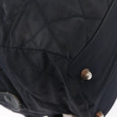 PRADA Shoulder Bag Nylon Navy Gold Auth 151665-16