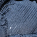 PRADA Shoulder Bag Nylon Navy Gold Auth 151665-11