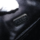 PRADA Hand Bag Nylon Black Auth 151666-10