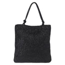 PRADA Hand Bag Nylon Black Auth 151666-13