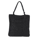 PRADA Hand Bag Nylon Black Auth 151666-2