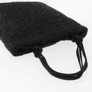 PRADA Hand Bag Nylon Black Auth 151666-6