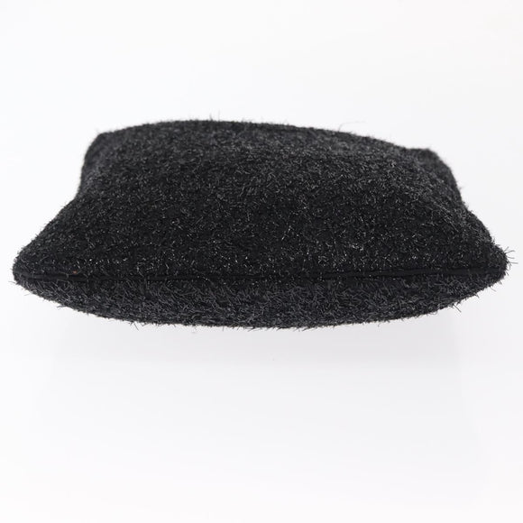 PRADA Hand Bag Nylon Black Auth 151666