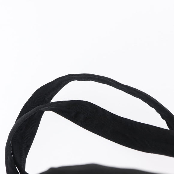 PRADA Backpack Nylon Black Silver Auth 151668