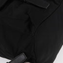 PRADA Backpack Nylon Black Silver Auth 151668-17