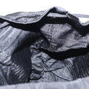 PRADA Backpack Nylon Black Silver Auth 151668-24