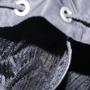 PRADA Backpack Nylon Black Silver Auth 151668-27