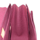 LOUIS VUITTON Monogram Vernis Romaine Hand Bag Rouge Favist M91393 Auth 151670V-22