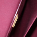 LOUIS VUITTON Monogram Vernis Romaine Hand Bag Rouge Favist M91393 Auth 151670AV-23