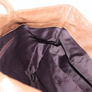 LOEWE Anagram Tote Bag Leather Brown Gold Auth 151671-17