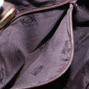 LOEWE Anagram Tote Bag Leather Brown Gold Auth 151671-20