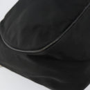 PRADA Shoulder Bag Nylon Black Silver Auth 151673-11