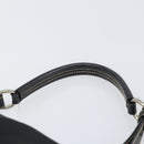 PRADA Shoulder Bag Nylon Black Silver Auth 151673-8