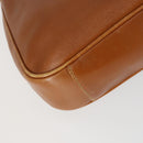 GUCCI Bamboo Shoulder Bag Leather 2way Brown Gold 001 0166 1638 Auth 151675-13