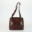 Salvatore Ferragamo Tote Bag Leather 3 Set White Pink black Auth 151677-10