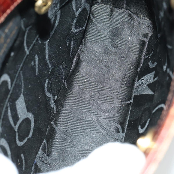 Salvatore Ferragamo Tote Bag Leather 3 Set White Pink black Auth 151677