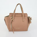 Salvatore Ferragamo Tote Bag Leather 3 Set White Pink black Auth 151677-17