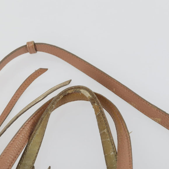 Salvatore Ferragamo Tote Bag Leather 3 Set White Pink black Auth 151677