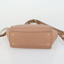 Salvatore Ferragamo Tote Bag Leather 3 Set White Pink black Auth 151677-22