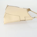 Salvatore Ferragamo Tote Bag Leather 3 Set White Pink black Auth 151677-4